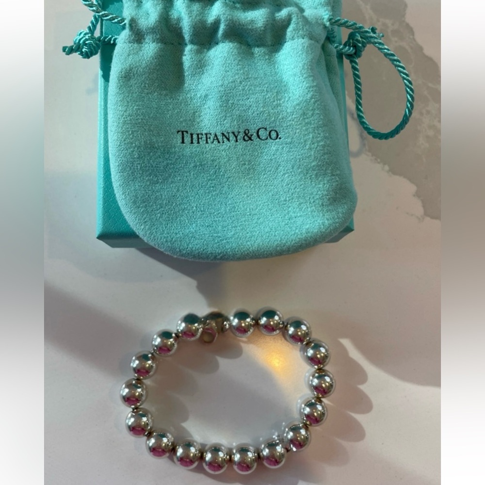 Tiffany’s Ball sterling silver beaded bracelet - Picture 2 of 2